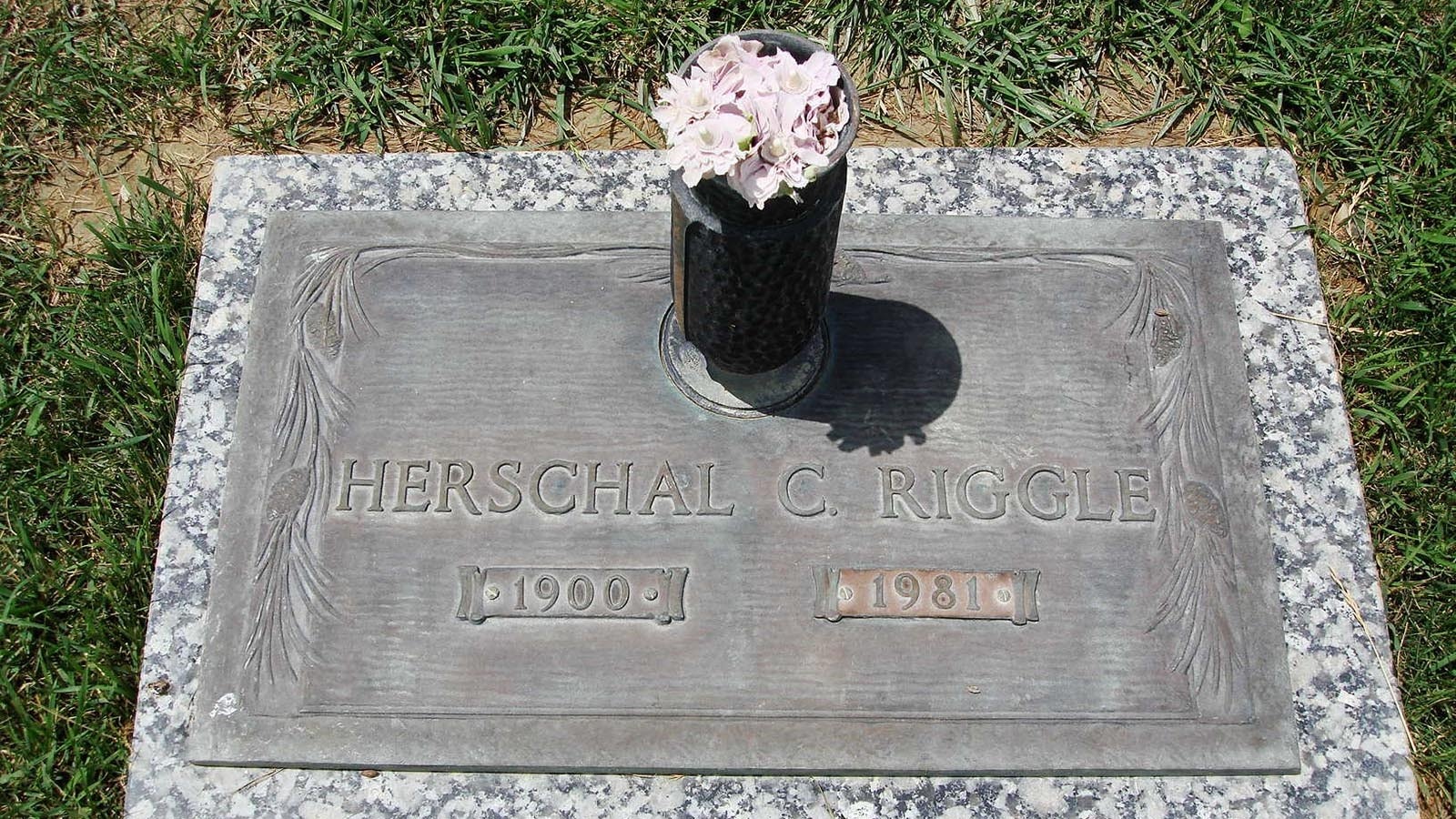 Herschal "Tricky" Riggle is buried in Rock Springs, Wyoming.