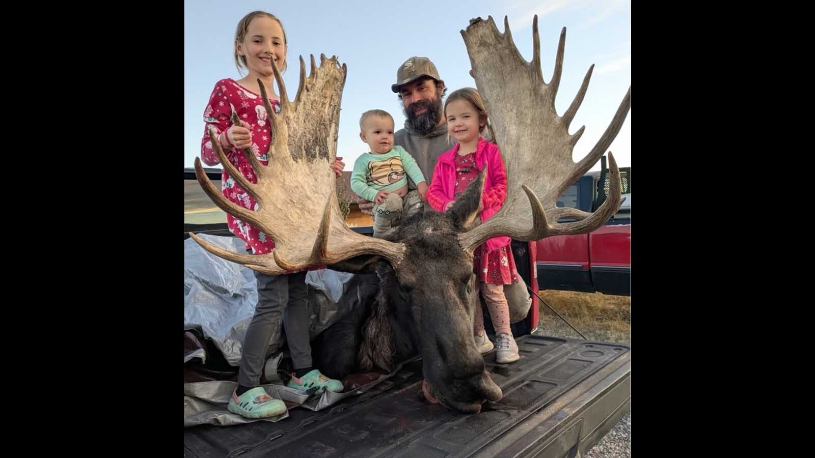 Nate Miller of Thermopolis said the support of his wife, Andrea and their children, Avi, Abria and Elijah was a huge part of his wildly successful 2025 hunting season.