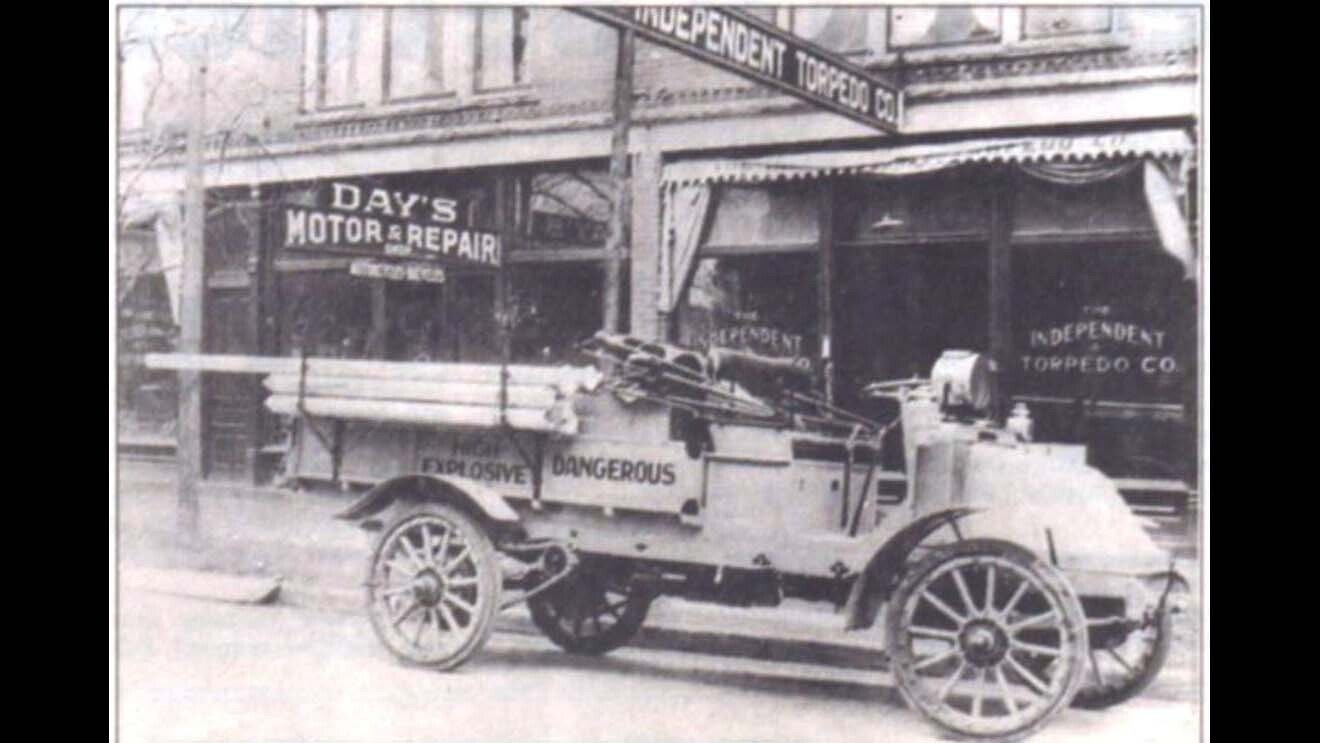 In 1918, five men working for the Independent Torpedo Co. were killed in three Wyoming nitroglycerin blasts just weeks apart. Their deaths helped lead to changes in the state's worker's compensation law.