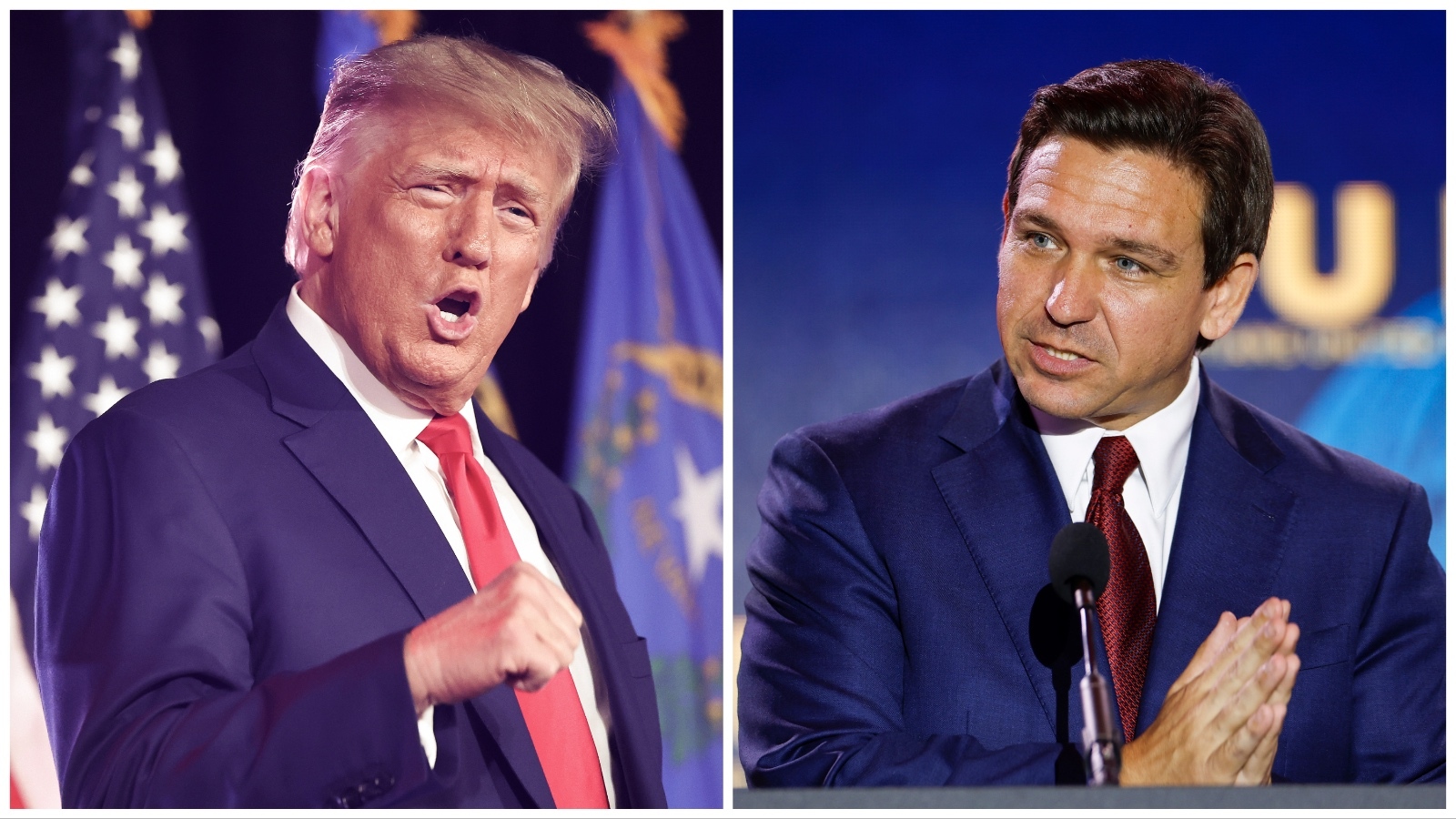 Trump and De Santis 7 22 23