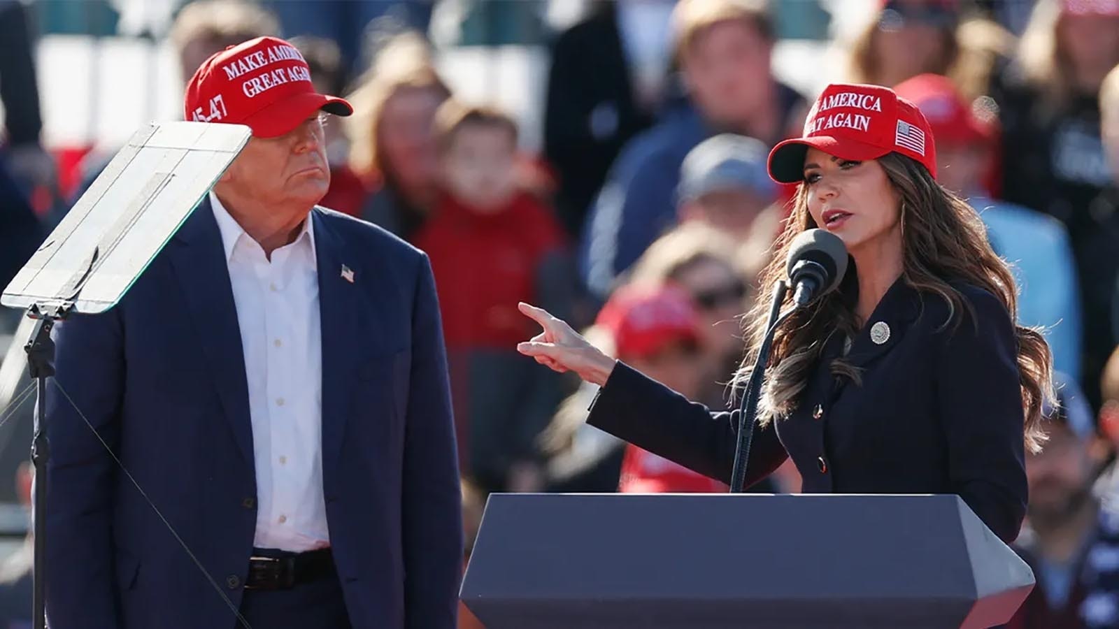 President-elect Donald Trump has selected South Dakota Gov. Kristi Noem to be the next Homeland Security secretary when he takes office in January.