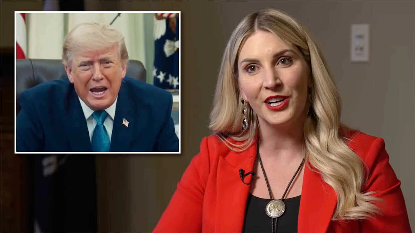 President Donald Trump endorsed governor candidate Megan Degenfelder for the fourth time Thursday, in a rally held by phone. Trump touted Degenfelder as a staunch conservative and said, people would look back and say, "President Trump gave me a good idea."