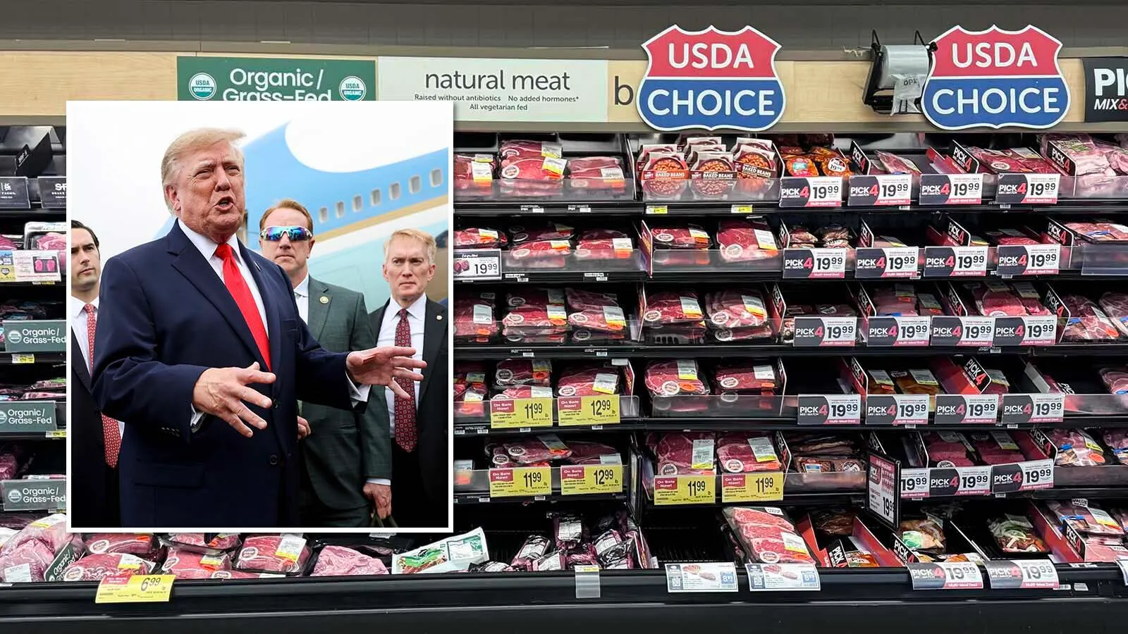 Wyoming ranchers aren't surprised that a month after President Trump increased beef imports to bring down high U.S. prices, that hasn't happened. "It does no good to say, 'I told you so,'" says a Crook County rancher.