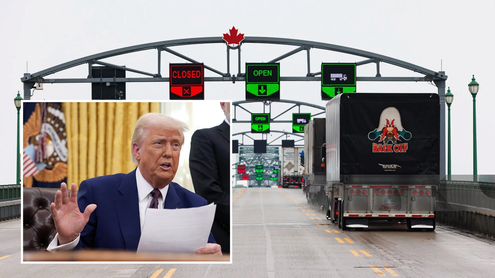 President Donald Trump said Monday, March 3, 2025, there’s no more delaying 25% tariffs that will go into effect on Canada and Mexico on Tuesday. That’s expected to impact Wyoming, which does more business with Canada than any other foreign country.