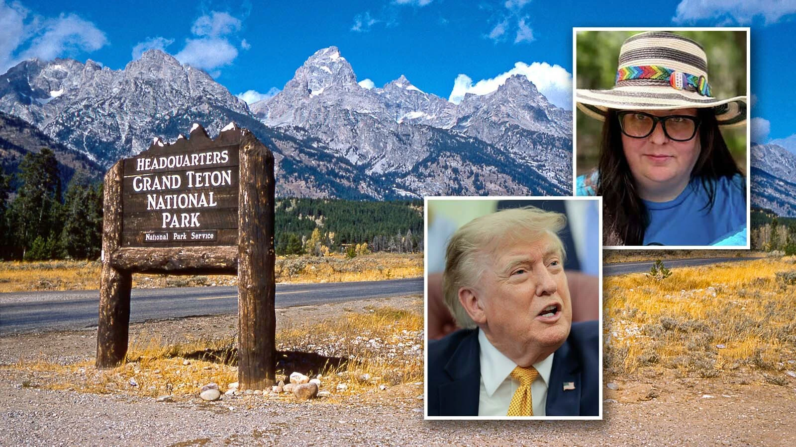 A Park Service ranger who quit over Trump's policies says removing a placard at the Grand Teton visitor center about a massacre of Blackfeet was censorship. A retired ranger from Wyoming says Trump's just doing away with years of “woke” misguidance.
