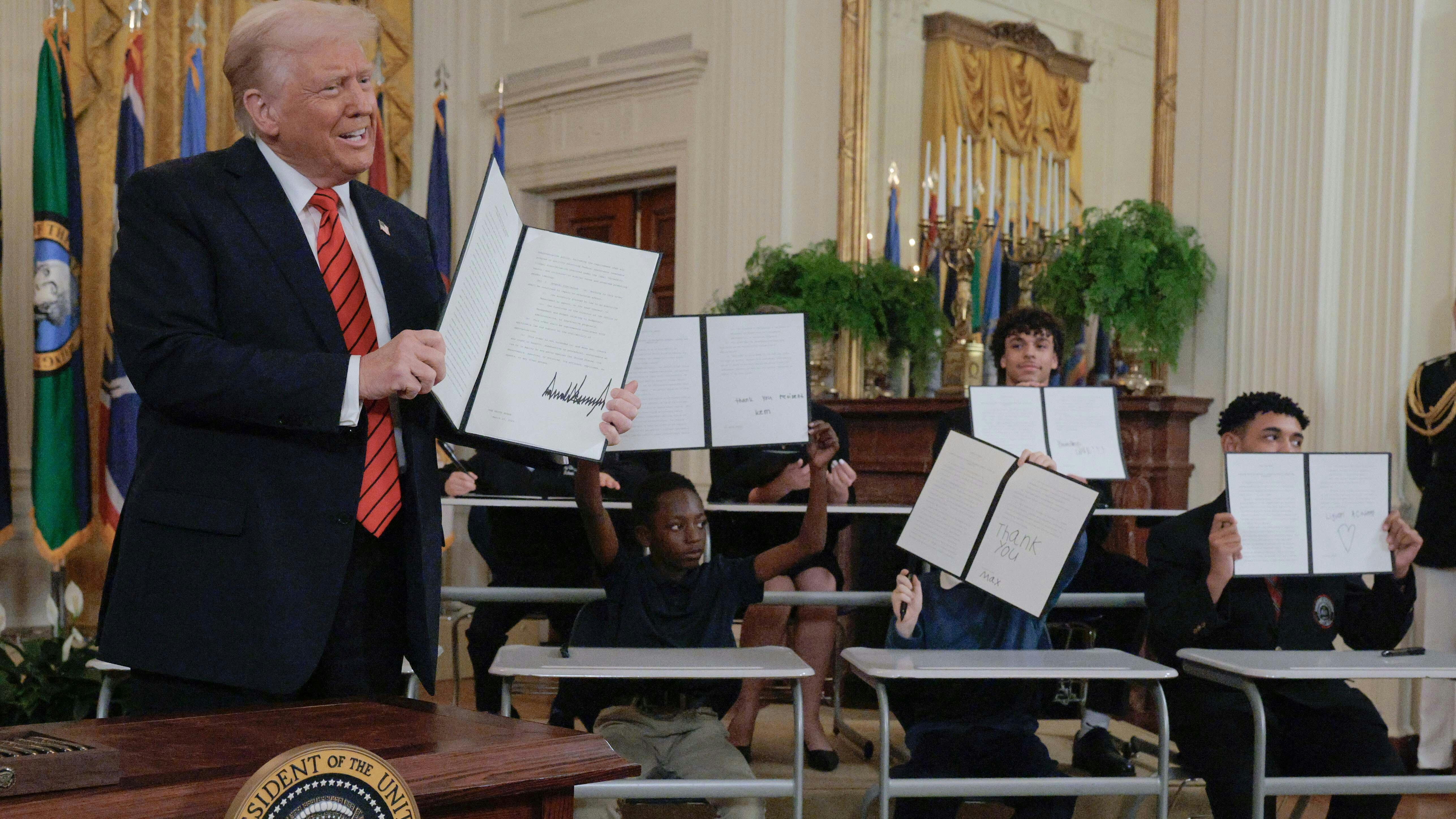 A Massachusetts-based federal judge on Thursday, May 22, 2025, blocked the president’s two-month-old executive order slashing the U.S. Department of Education in half. The ruling also reinstates terminated department employees.