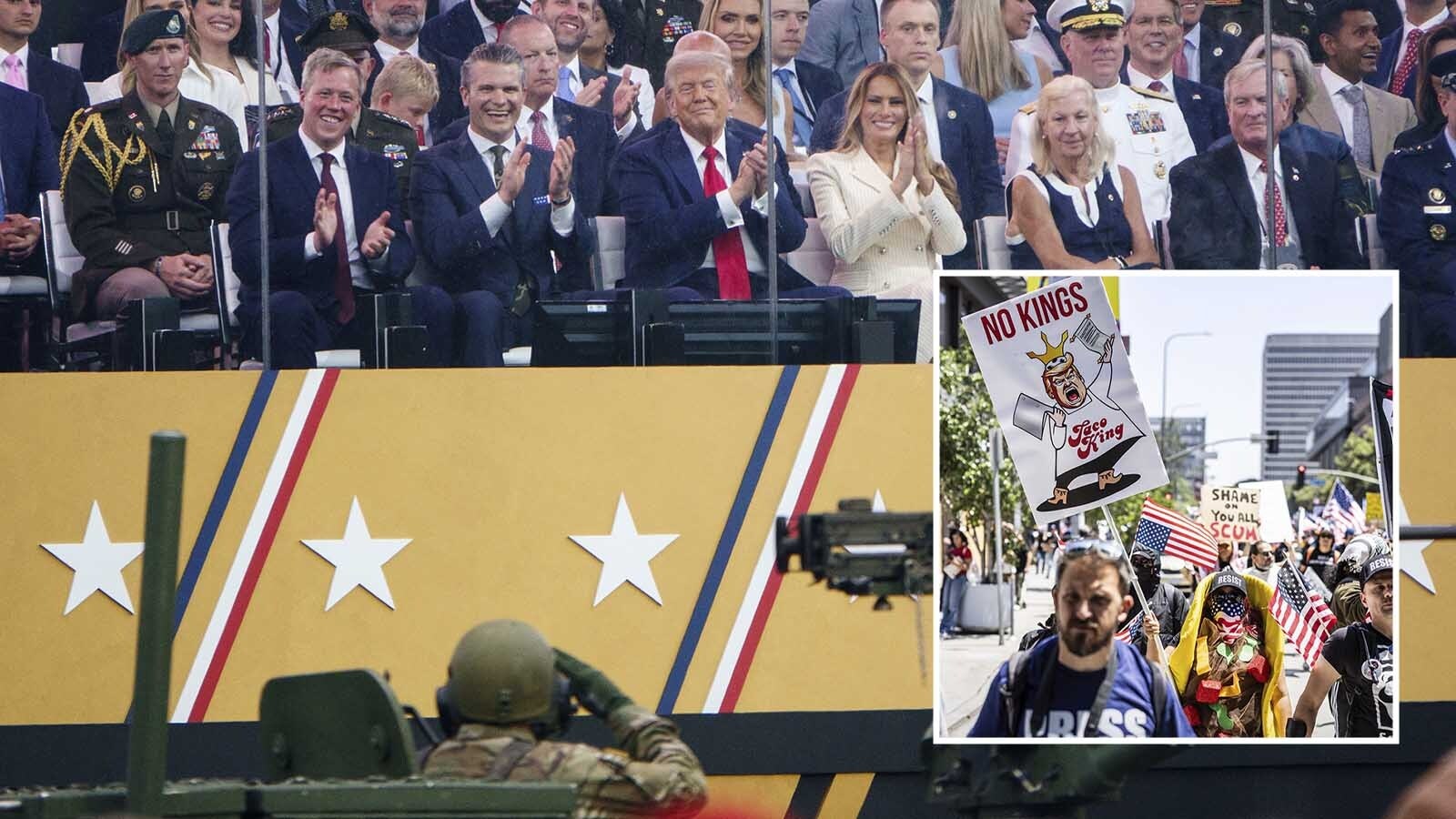 From mass protests to ICE riots in Los Angeles to a patriotic military parade, the last week in America has shown the country’s growing divide. Wyoming U.S. Rep. Harriet Hageman says the nation is caught in “a clash of values.”