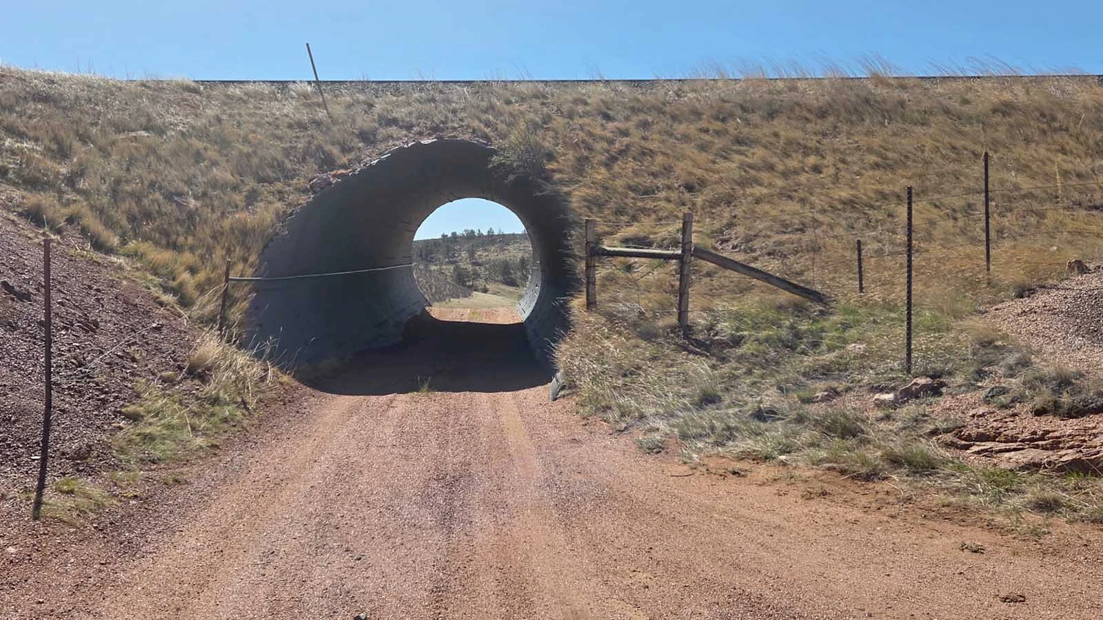 This tunnel under Union Pacific railroad tracks could provide direct access to the Big Horn section of the famed Belvoir Ranch west of Cheyenne, proponents of the idea say. Cheyenne Mayor Patrick Collins said the UP won’t allow public access through it.