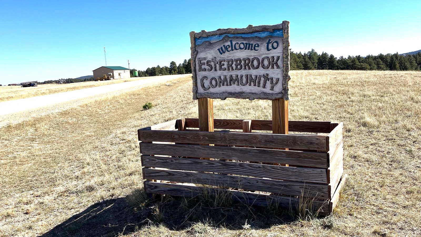 At least two people in the Esterbrook community say they are not happy with the art installation.