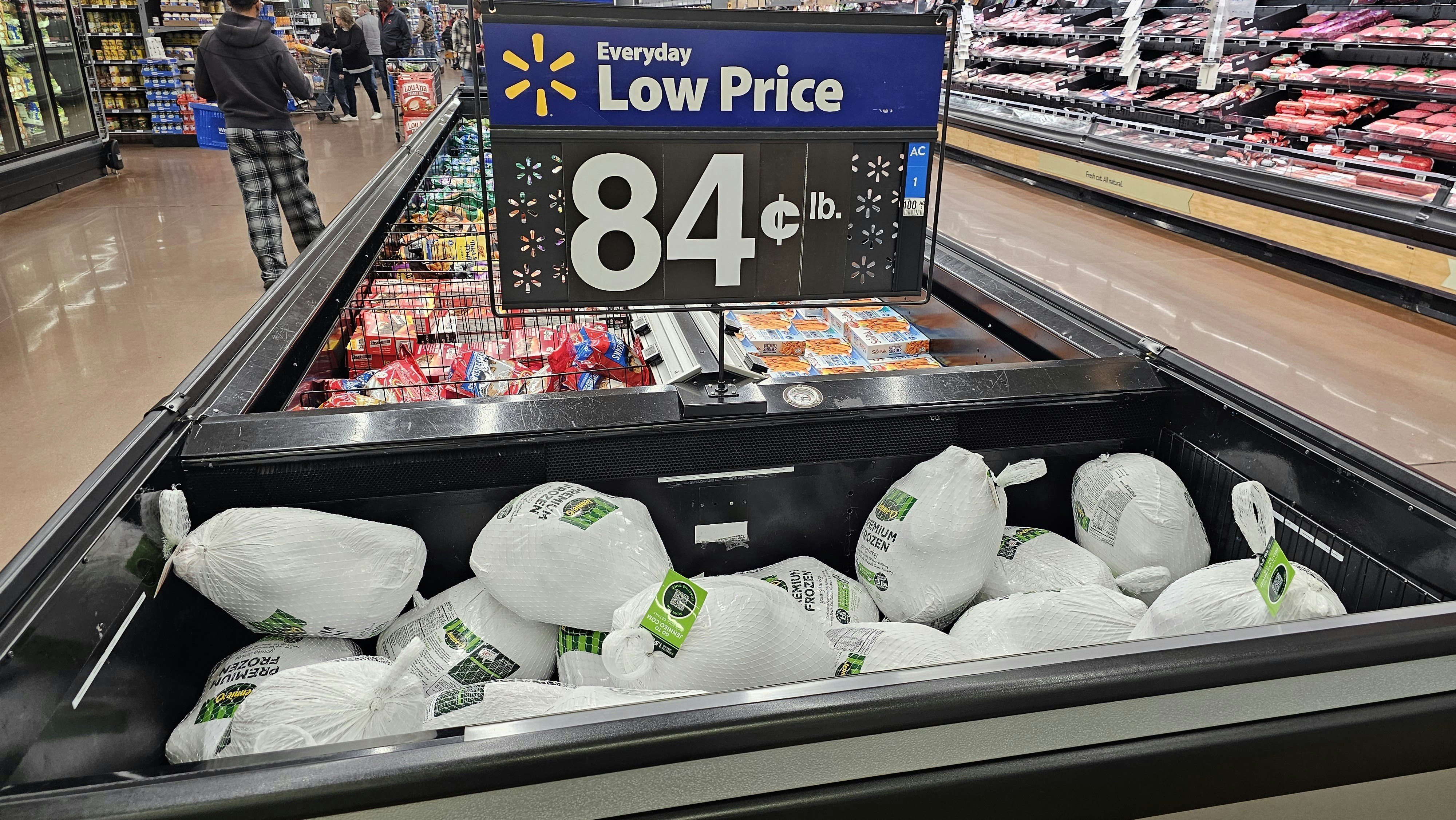 Jennie O turkeys were going for 84 cents a pound — about half their actual cost.