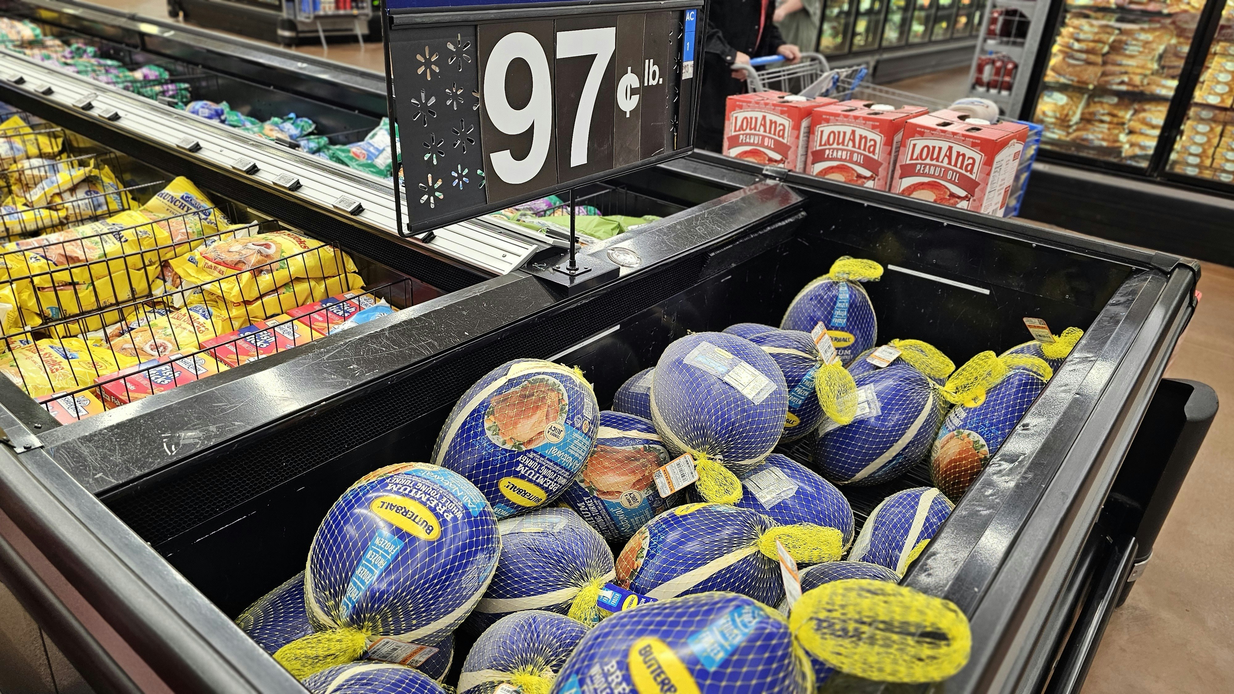 Butterball birds were going for 97 cents a pound — about half their actual cost.
