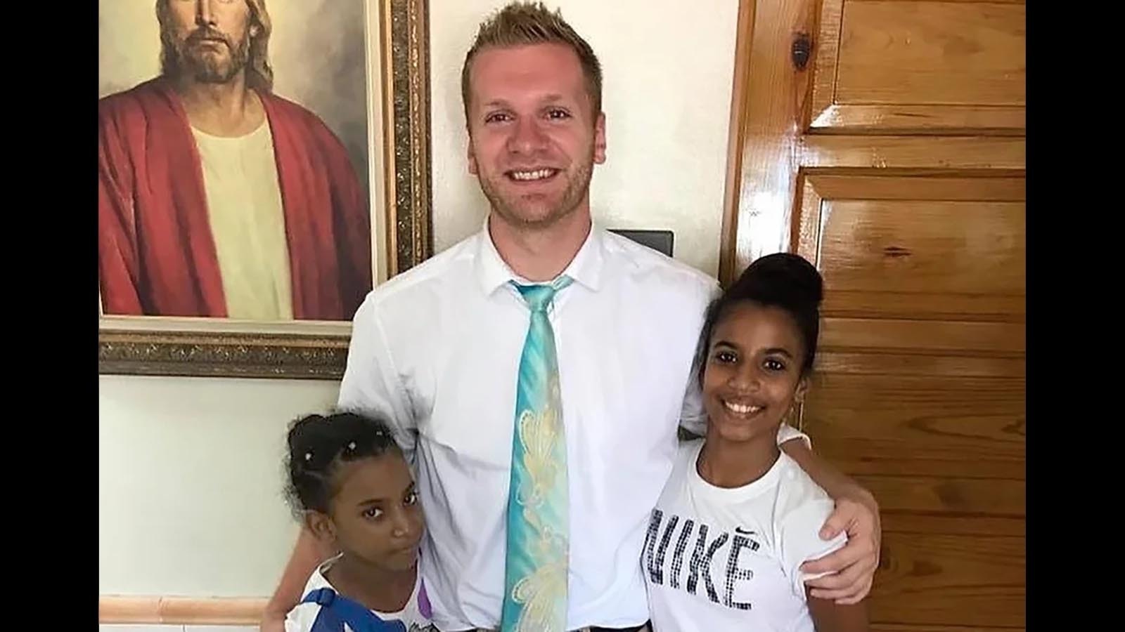 Tyler Schwab of Afton, Wyoming, founded the nonprofit Libertas International, which rescues girls and women who are being sex trafficked in Latin American countries.