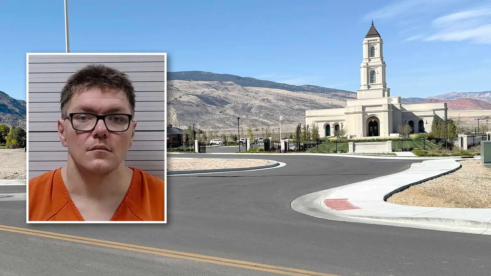 Tyrel Nisley is accused of trying to run down a Black Hills Energy worker in a construction zone along Skyline Drive in front of the Cody LDS temple.