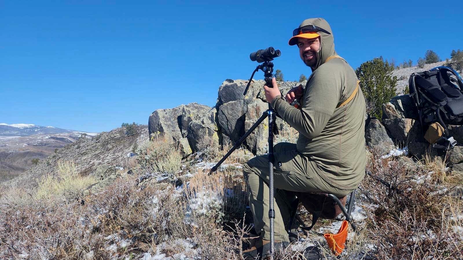 Army veteran and Purple Heart recipient Tyson Pence of Cheyenne helps coordinate hunts for fellow disabled veterans through a program called Vets 4 Huntn & Fishn.