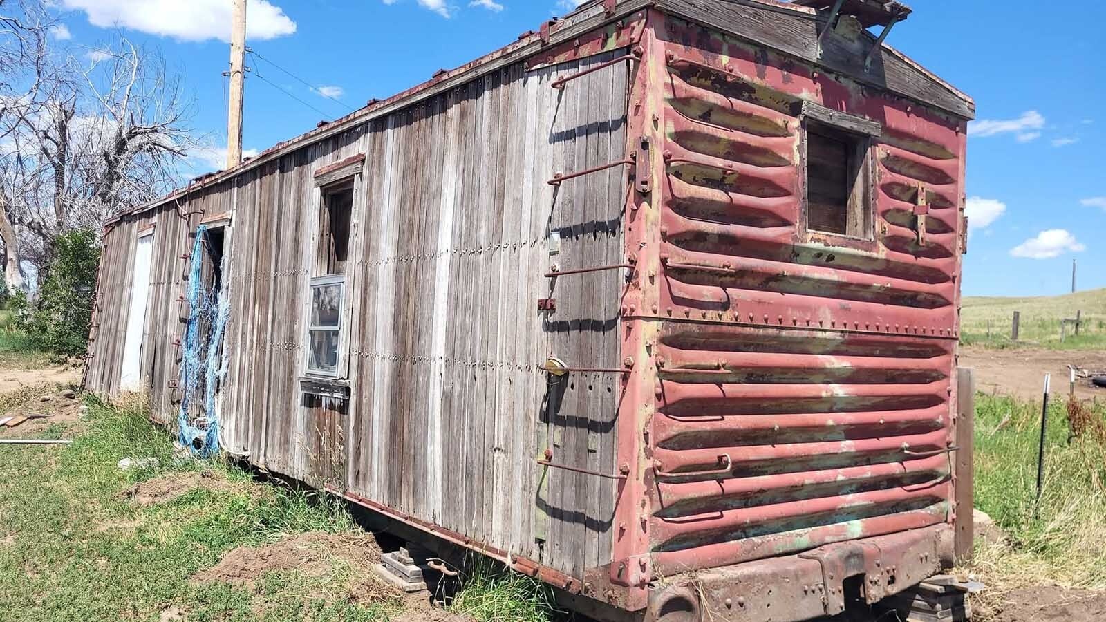 Train enthusiast and vintage railcar expert Michael Pannell has rescued a 113-year-old boxcar from oblivion in Cheyenne. Inside, the car has signatures of workers, something Pannell intends to preserve.