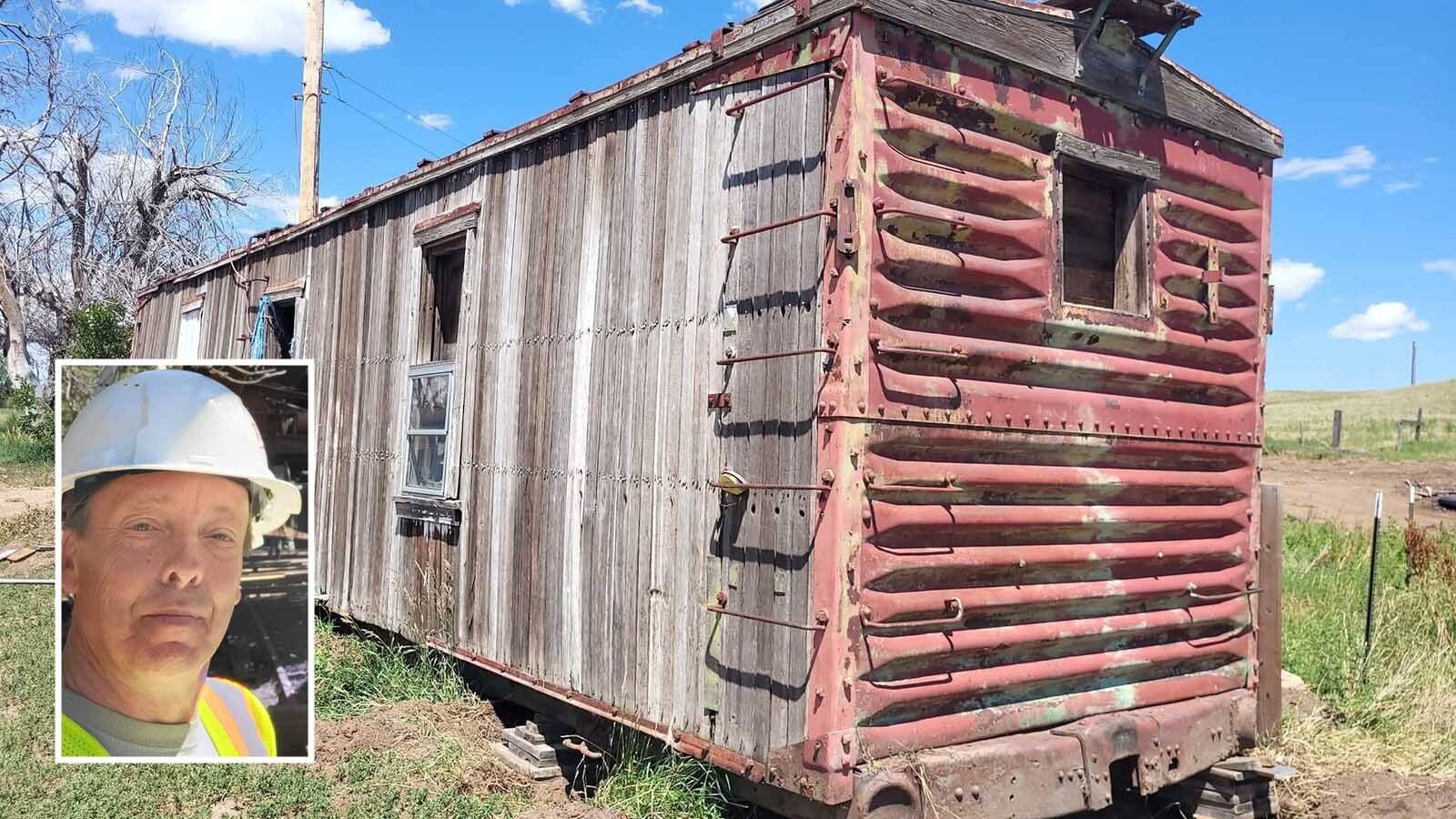 Train enthusiast and vintage railcar expert Michael Pannell has rescued a 113-year-old boxcar from oblivion in Cheyenne. Inside, the car has signatures of workers, something Pannell intends to preserve.