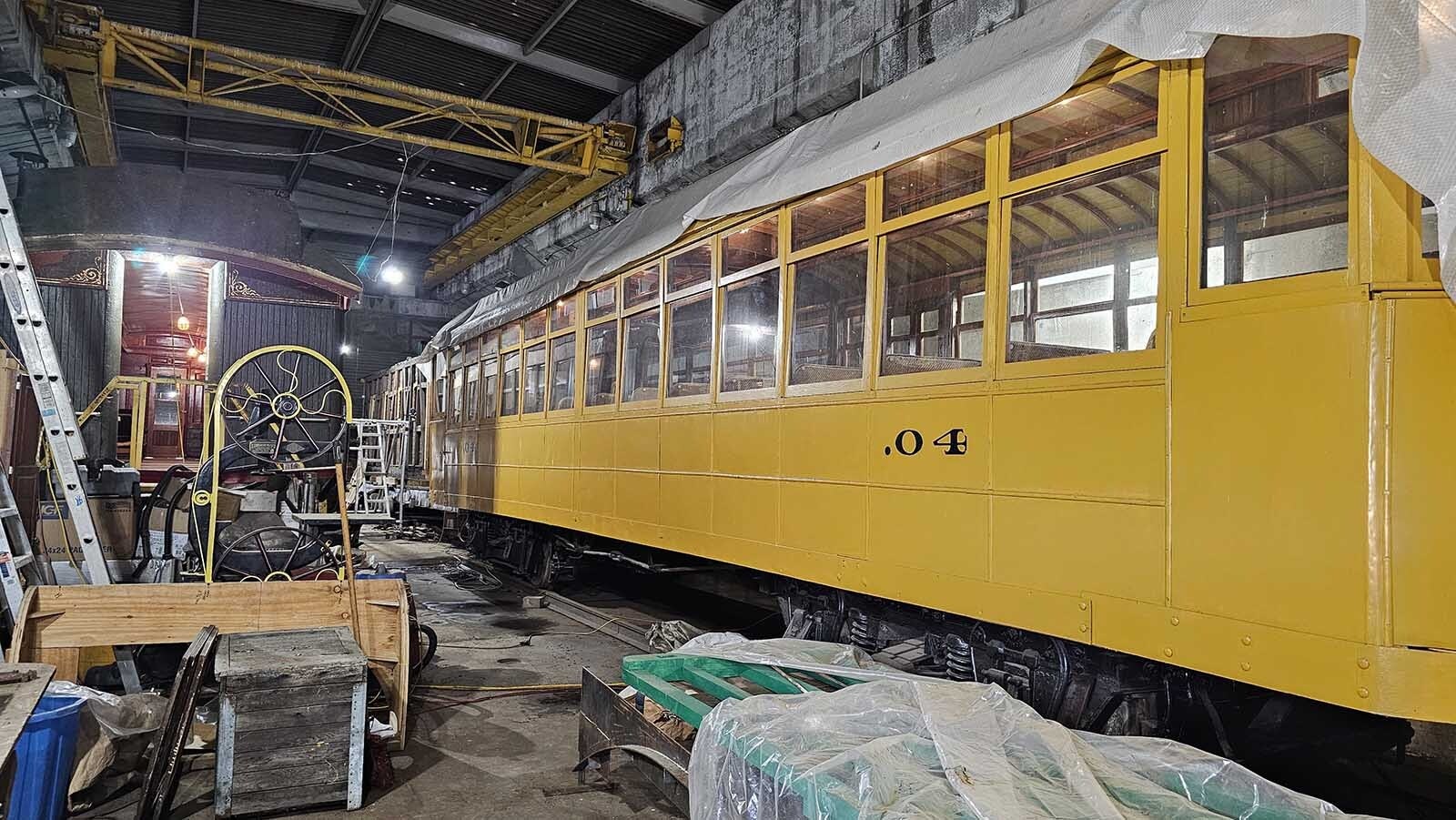 Arvada, Colorado's, .04 car is another of Mike Pannell's recent restoration projects. It's finished and just waiting on the city to arrange for its transport back home.