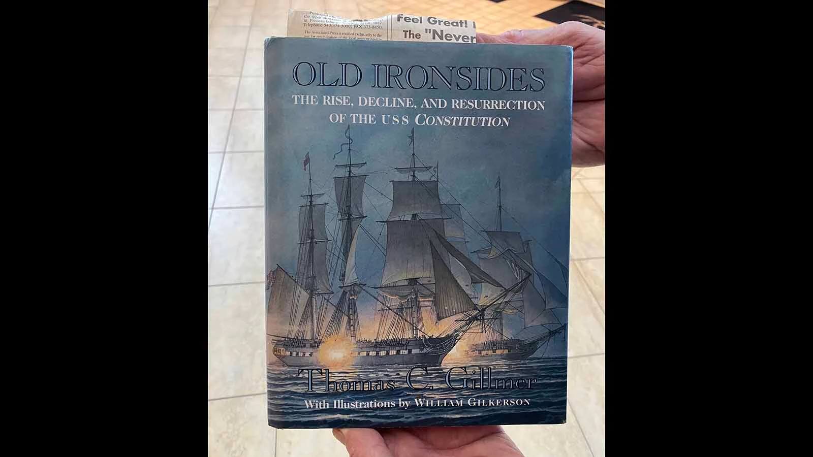 The book Cal Fulfer ordered to help his friend Carl Benz construct the model.