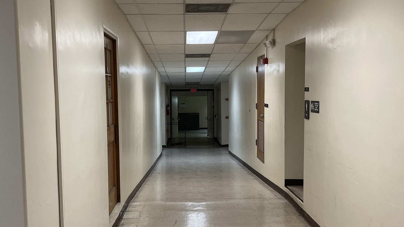 A labyrinth of halls and corridors remain in the basement level of the old engineering building on the University of Wyoming campus, where in the 1960s a tiny nuclear reactor was housed.