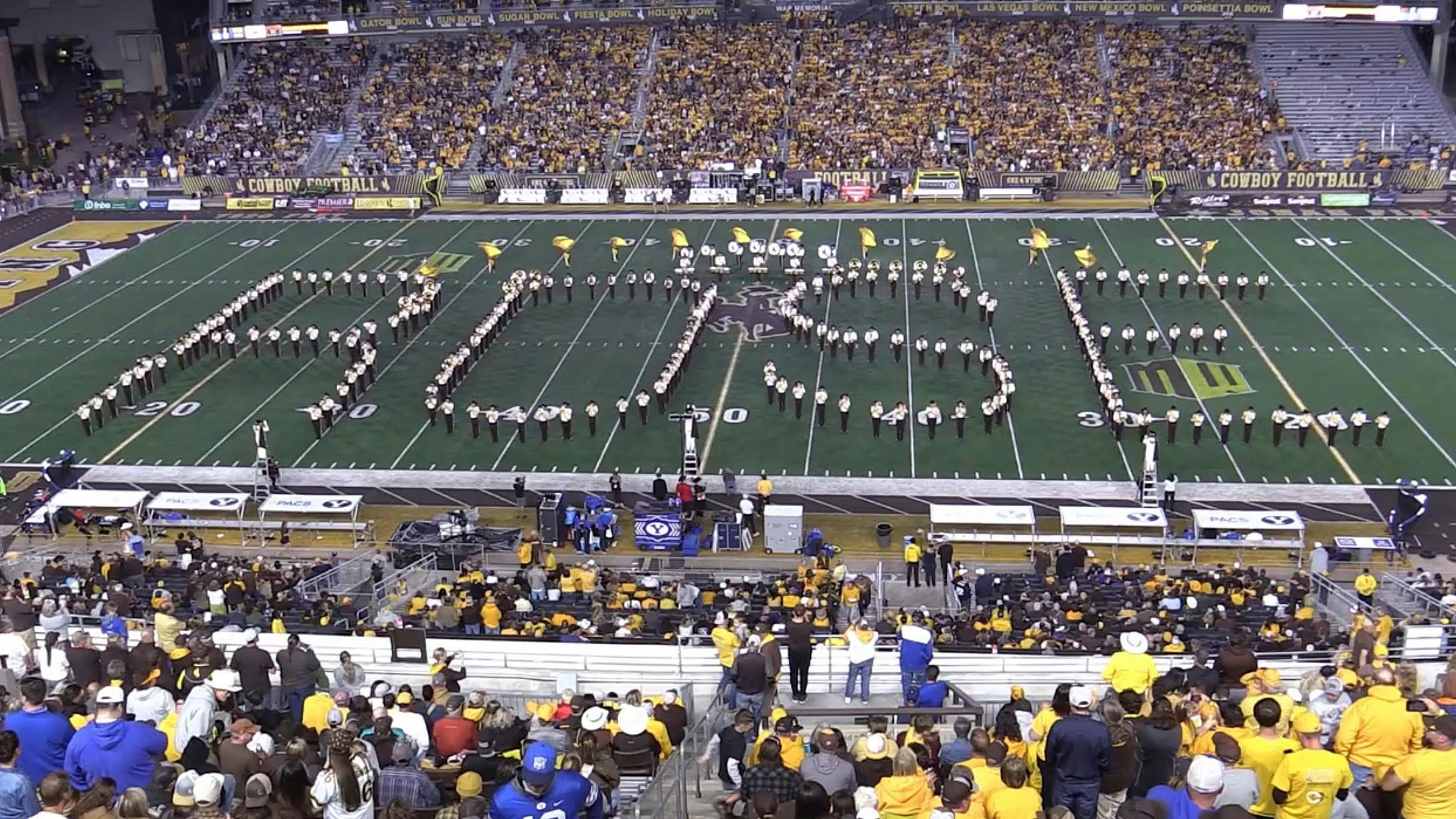 For the first time, the University of Wyoming Western Thunder marching band will perform in the famous Tournament of Roses Parade on New Year's Day.