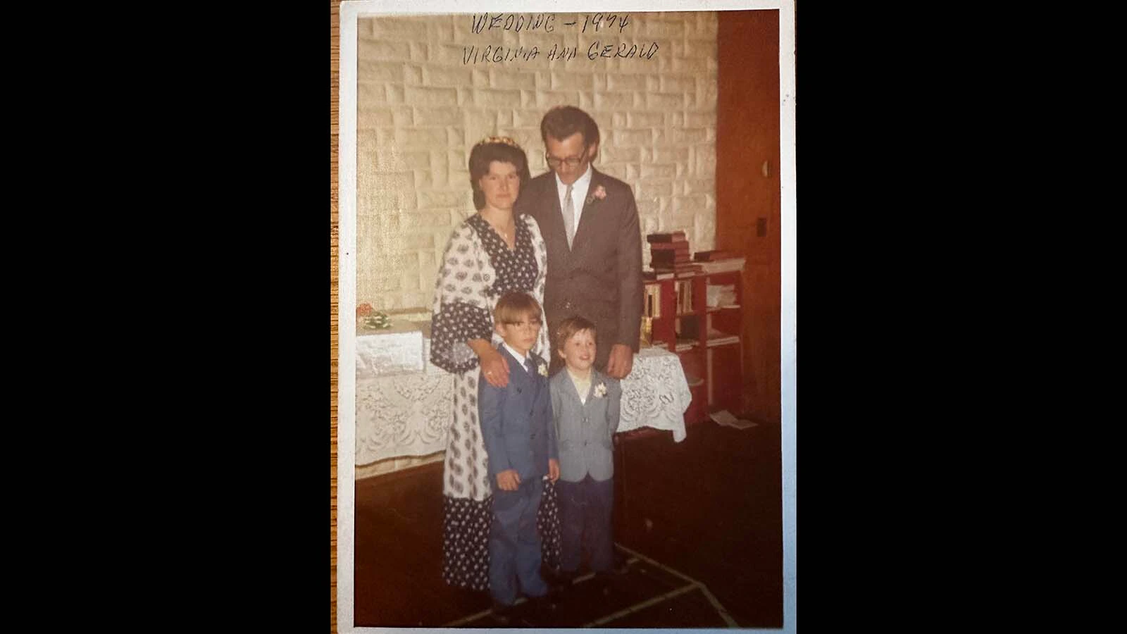 Gerald and Virginia Uden were married in 1974 after which he adopted his stepsons, Richard and Reagan. The couple were married for about two years before divorcing.