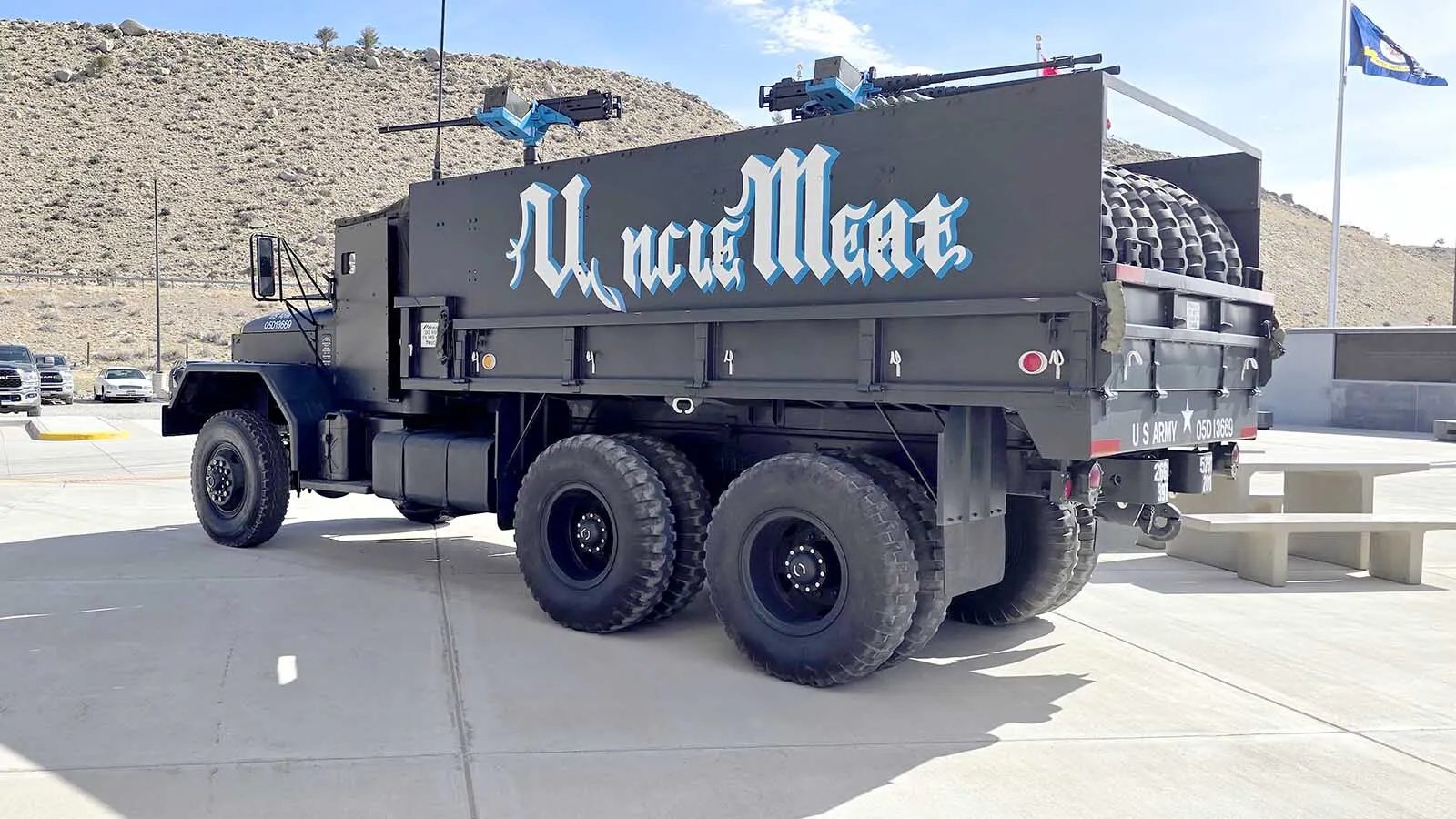 The National Museum of Military Vehicles in Dubois has something new — a reproduction of the Vietnam War gun truck nicknamed “Uncle Meat.” The name is from a 1969 rock album a lieutenant would "listen to while he was stoned,” said museum owner Dan Starks.