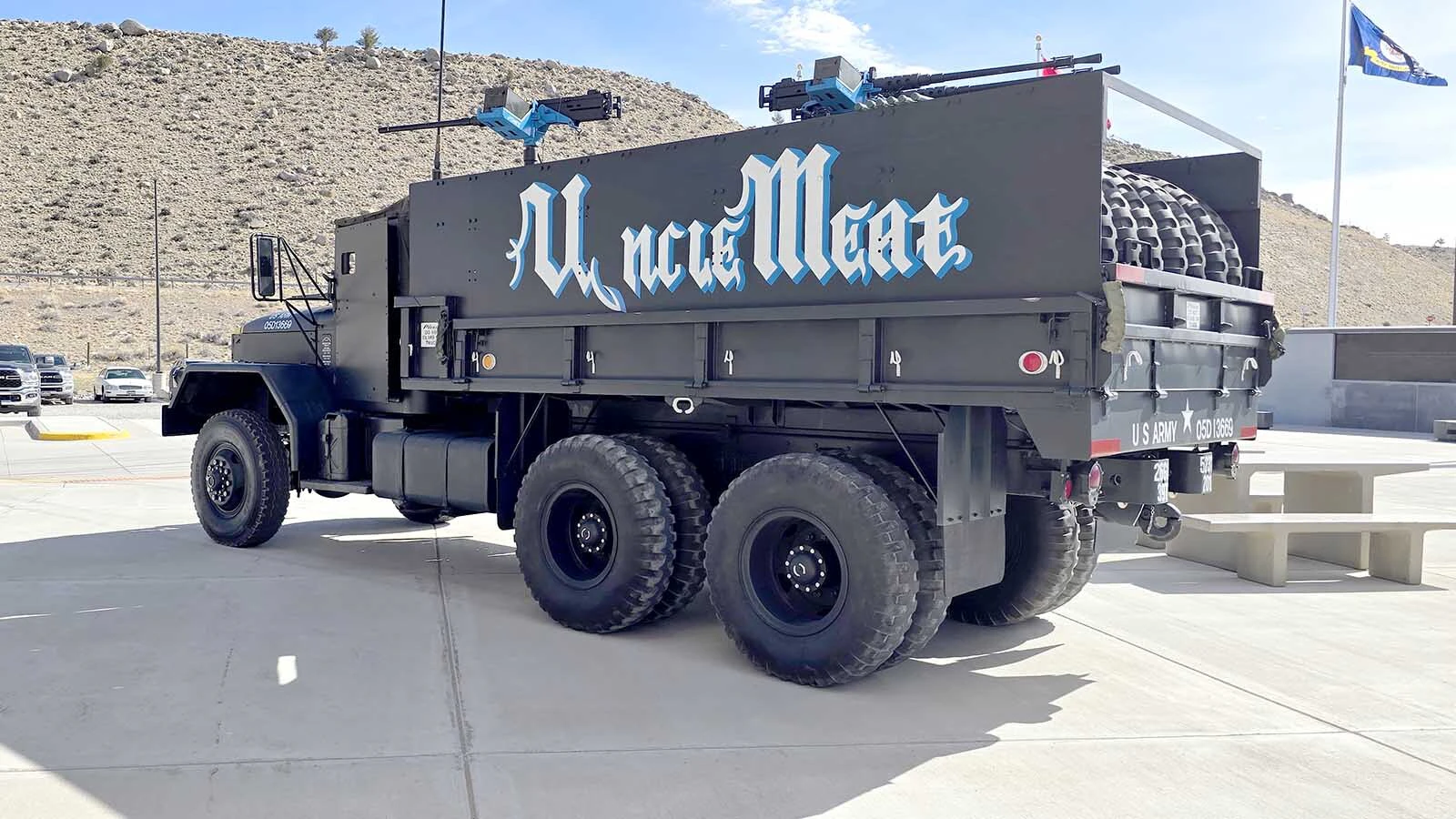 The National Museum of Military Vehicles in Dubois has something new — a reproduction of the Vietnam War gun truck nicknamed “Uncle Meat.” The name is from a 1969 rock album a lieutenant would "listen to while he was stoned,” said museum owner Dan Starks.
