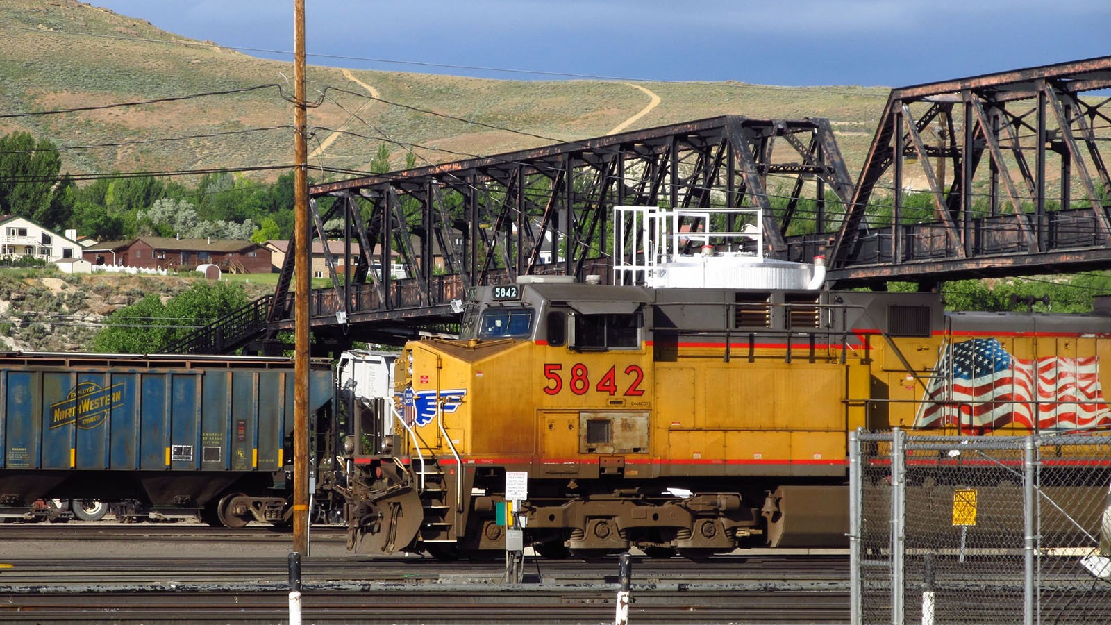 Green River, Wyoming, has been an important Wyoming rail hub for more than 150 years.