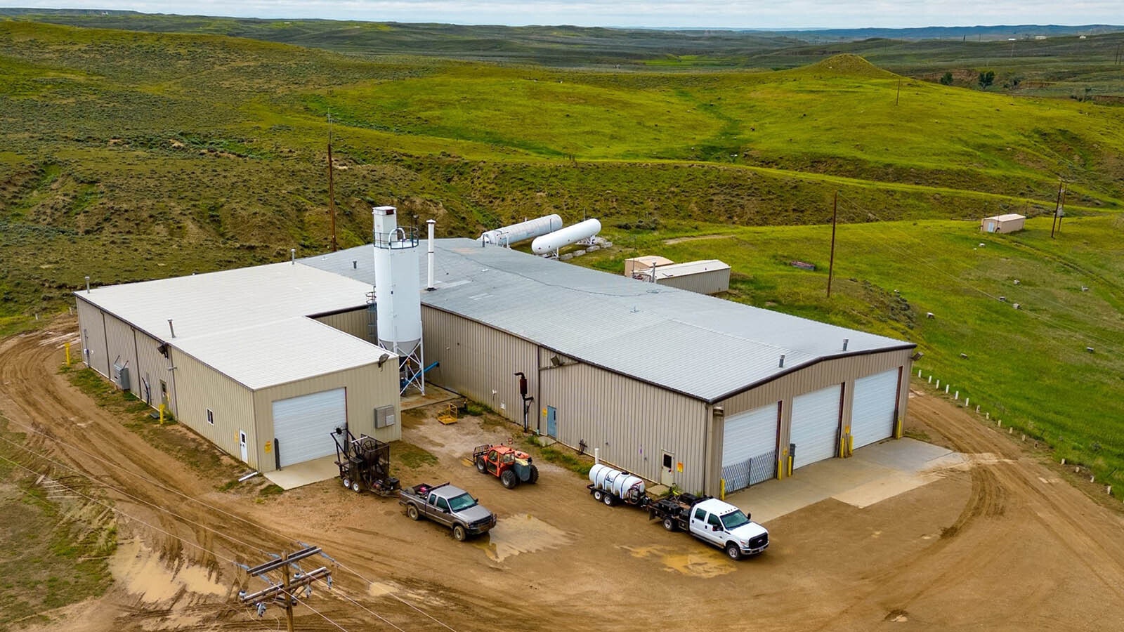A satellite plat at Uranium Energy Corp's Christensen Ranch site in Wyoming. TerraPower's new nuclear plant planned for Kemmerer could run on Wyoming uranium.