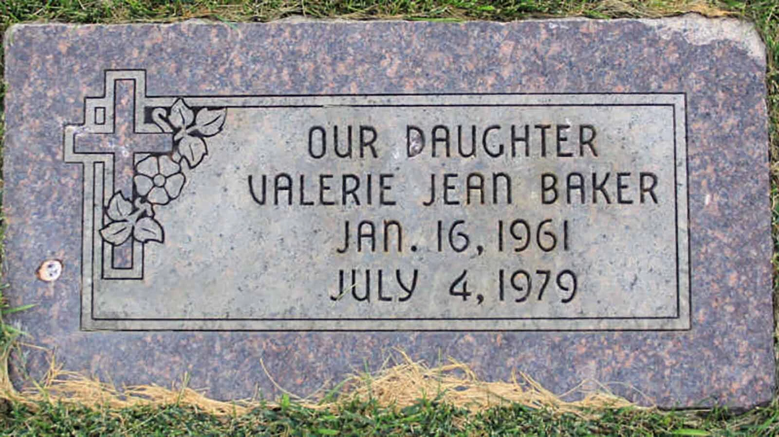 Valerie Baker grave 10 17 26