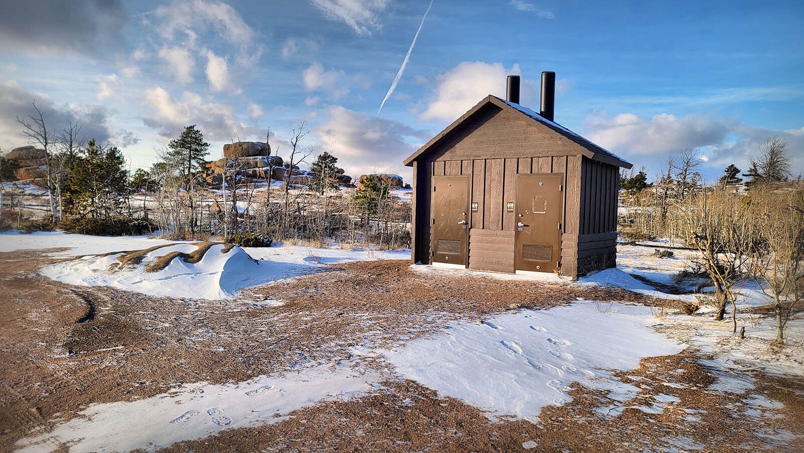 There's not much snow at Vedauwoo in Wyoming’s Snowy Range, which is a concerning sign to many. But if history is an accurate guide, winter weather will soon descend and bring more moisture to most of Wyoming.