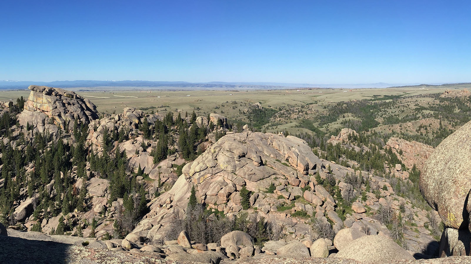 The Vedawoo area just east of Laramie, Wyoming, is an example of some of the ancient, stable rock that makes up the Wyoming craton, which has been the nexus for the formation of the North American continent we know today.