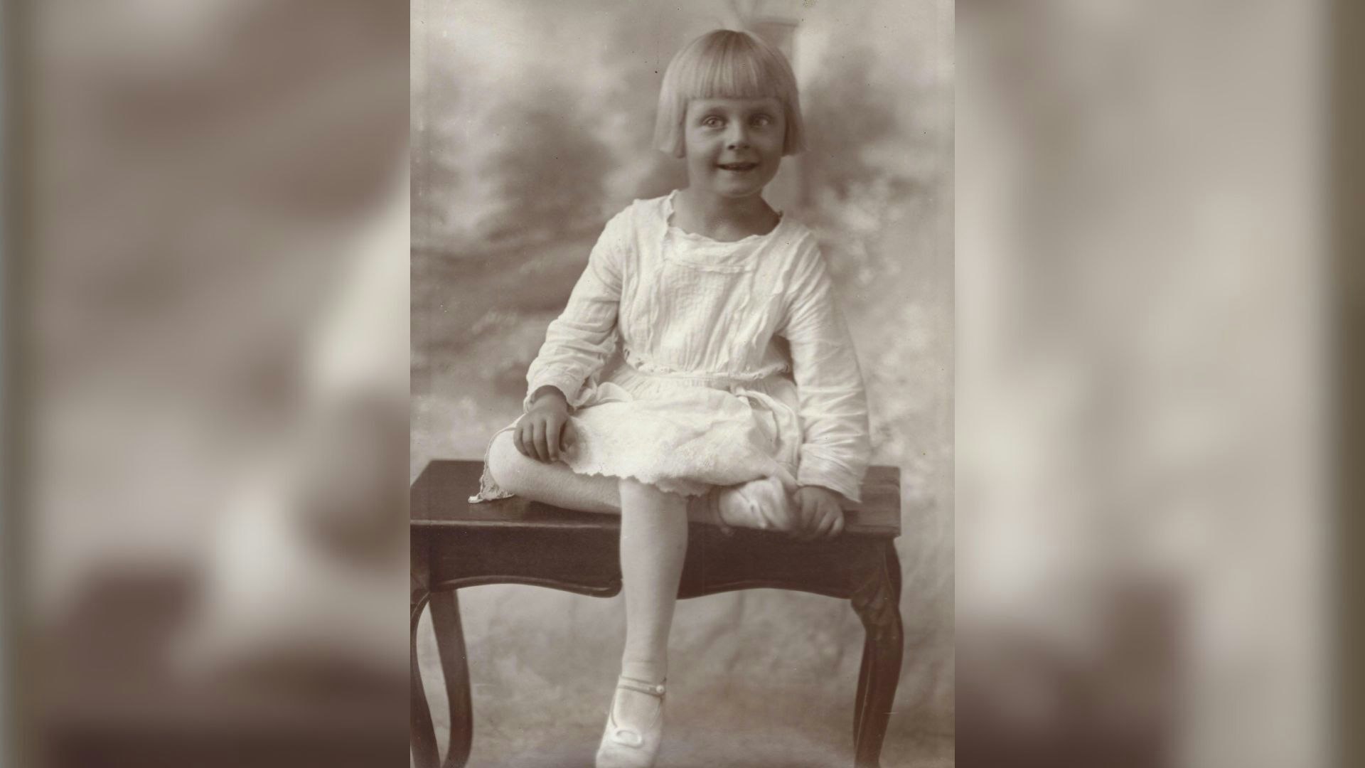 Vera Brown at age 5. She was 9 when her family moved from Oregon to northeast Wyoming.
