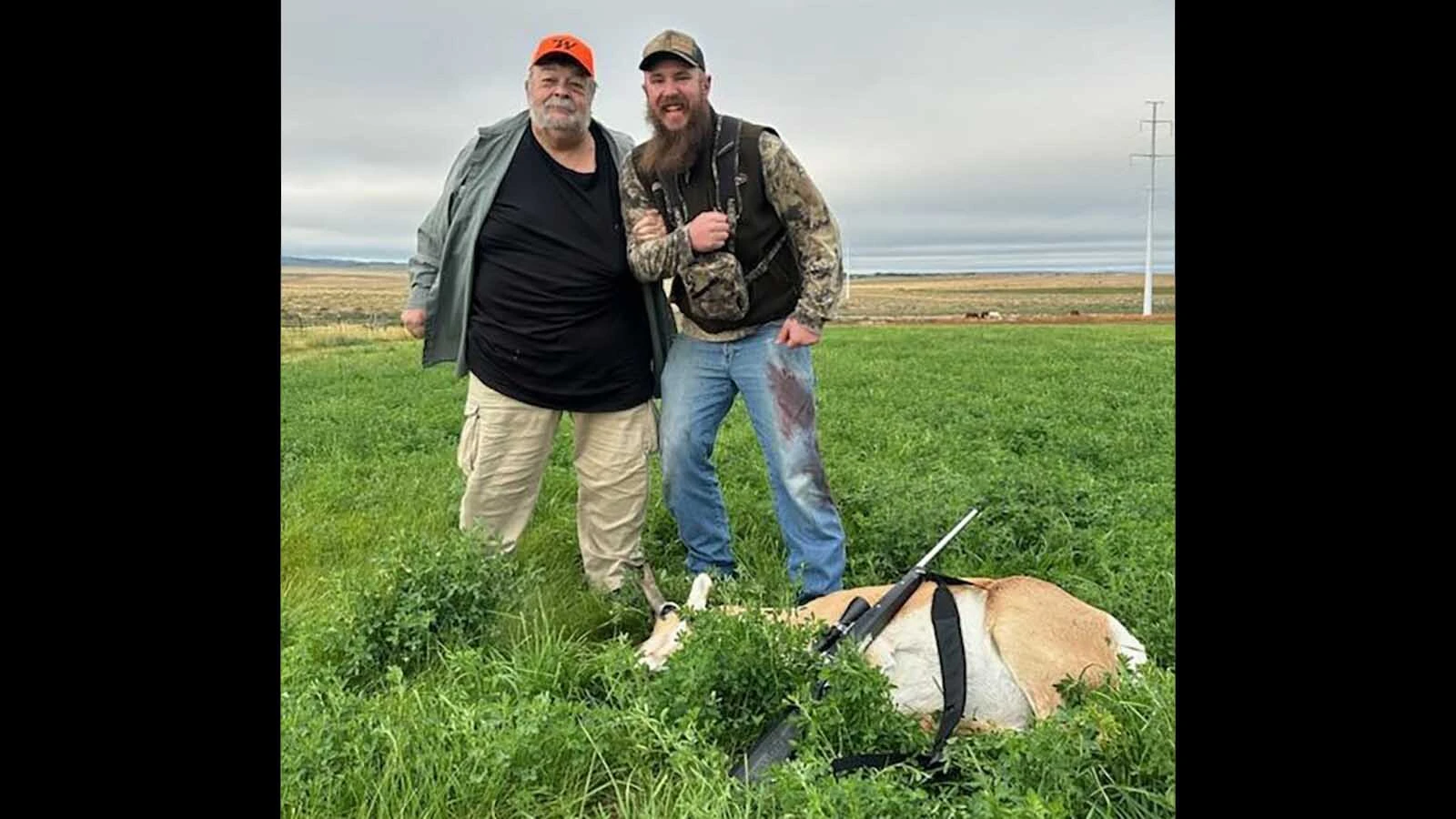 Judson Thoren (right), a guide with the Casper chapter of Hunting With Heroes Wyoming, has hunted for years with Vietnam veteran Kent Kimble of Casper.