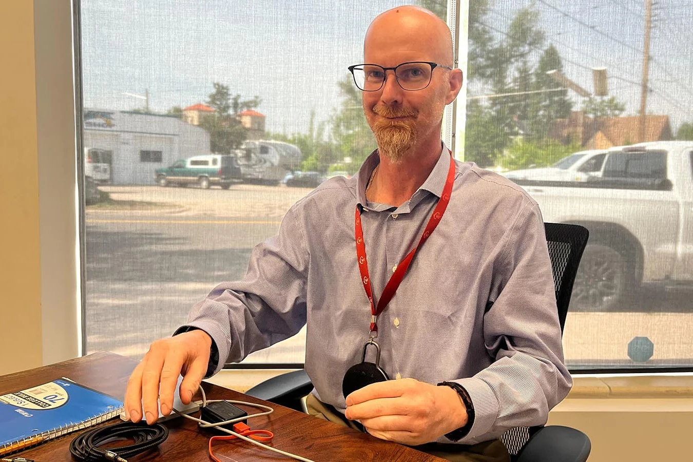 Victor Miller is the human behind VIC, who's running for Cheyenne mayor and is Wyoming's first AI candidate.