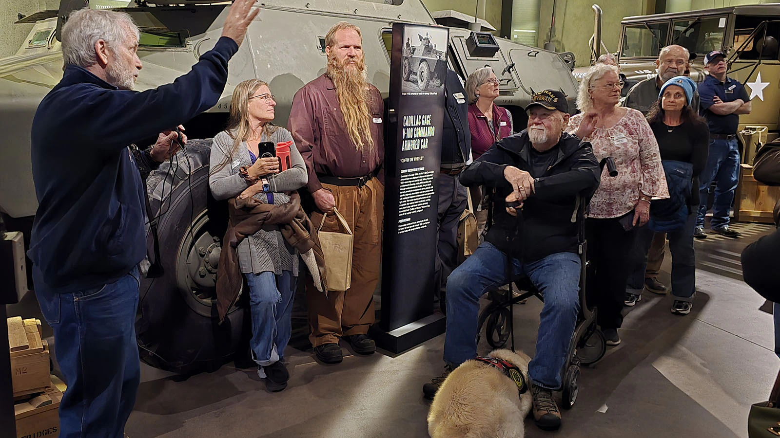 Dan Starks, owner of the National Museum of Military Vehicles, talks about how soldiers had to improvise during the Vietnam war to stay alive.