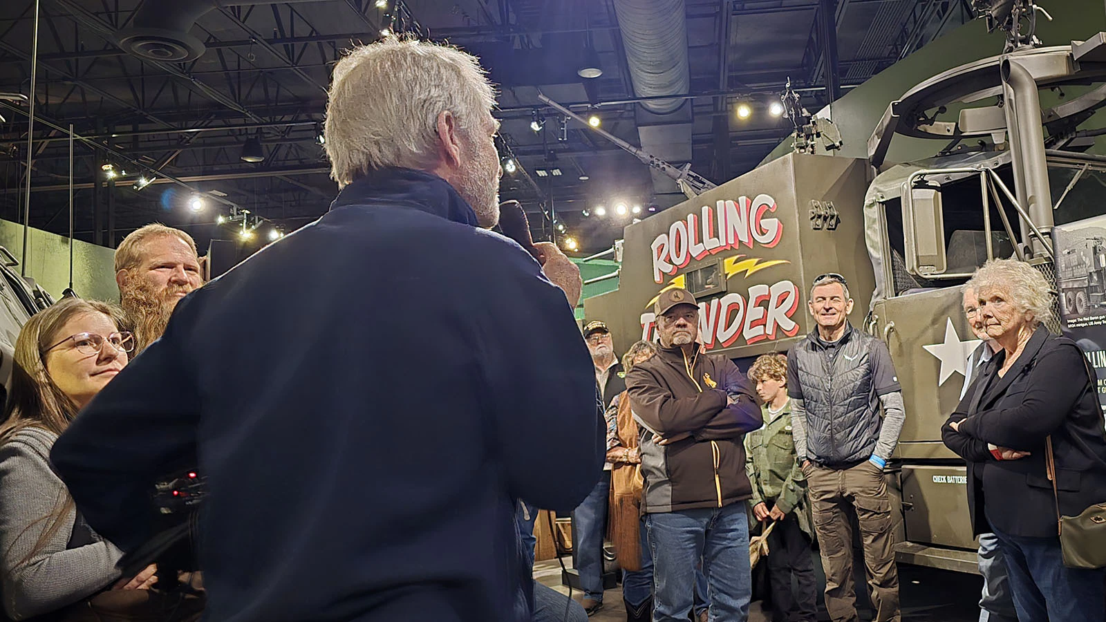 Dan Starks, owner of the National Museum of Military Vehicles, talks about how soldiers had to improvise during the Vietnam war to stay alive.