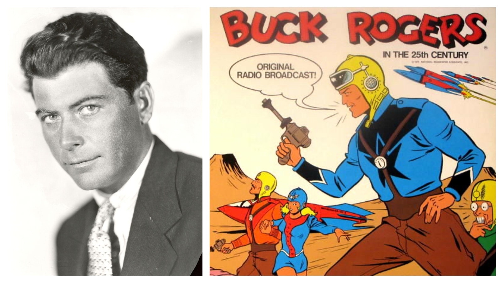 Curtis Carle Arnall was born and raised in Cheyenne, but became famous as the radio voice of Buck Rogers. During World War II, he led a yacht crew against German U-boats.