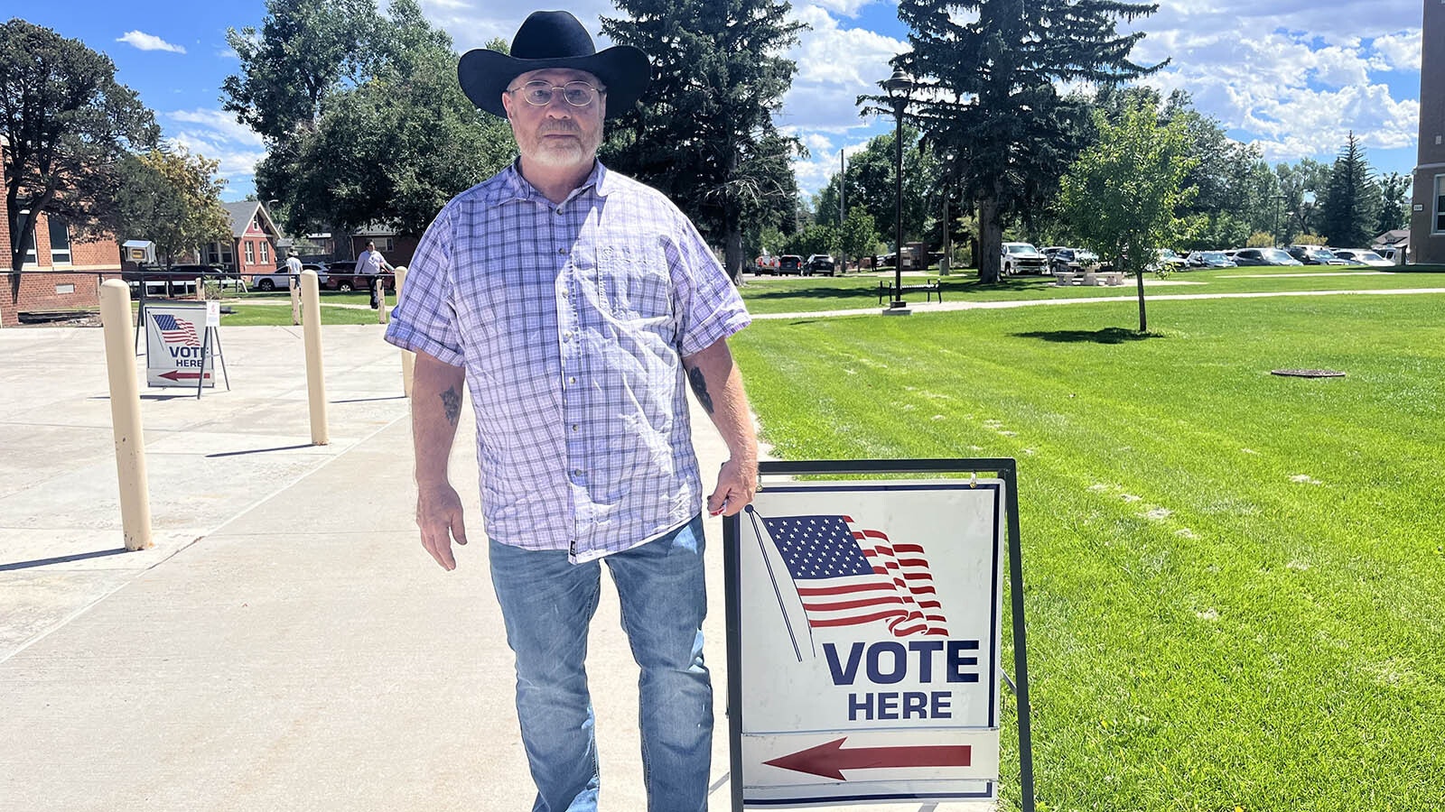 Michael Blakely said he wants to see more honesty in politics.