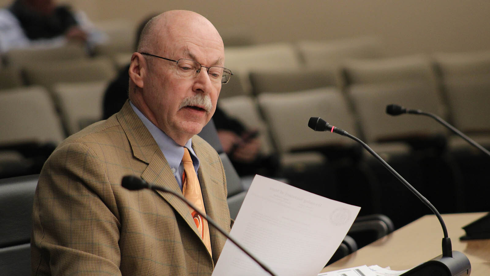 Lander Republican state Sen. Cale Case was one of the most vocal critics of the proposed rules on Friday.