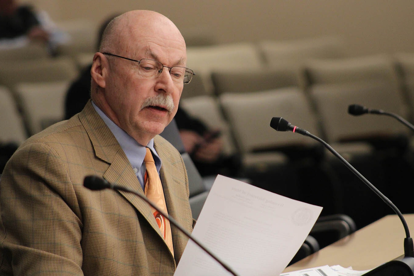 Lander Republican state Sen. Cale Case was one of the most vocal critics of the proposed rules on Friday.