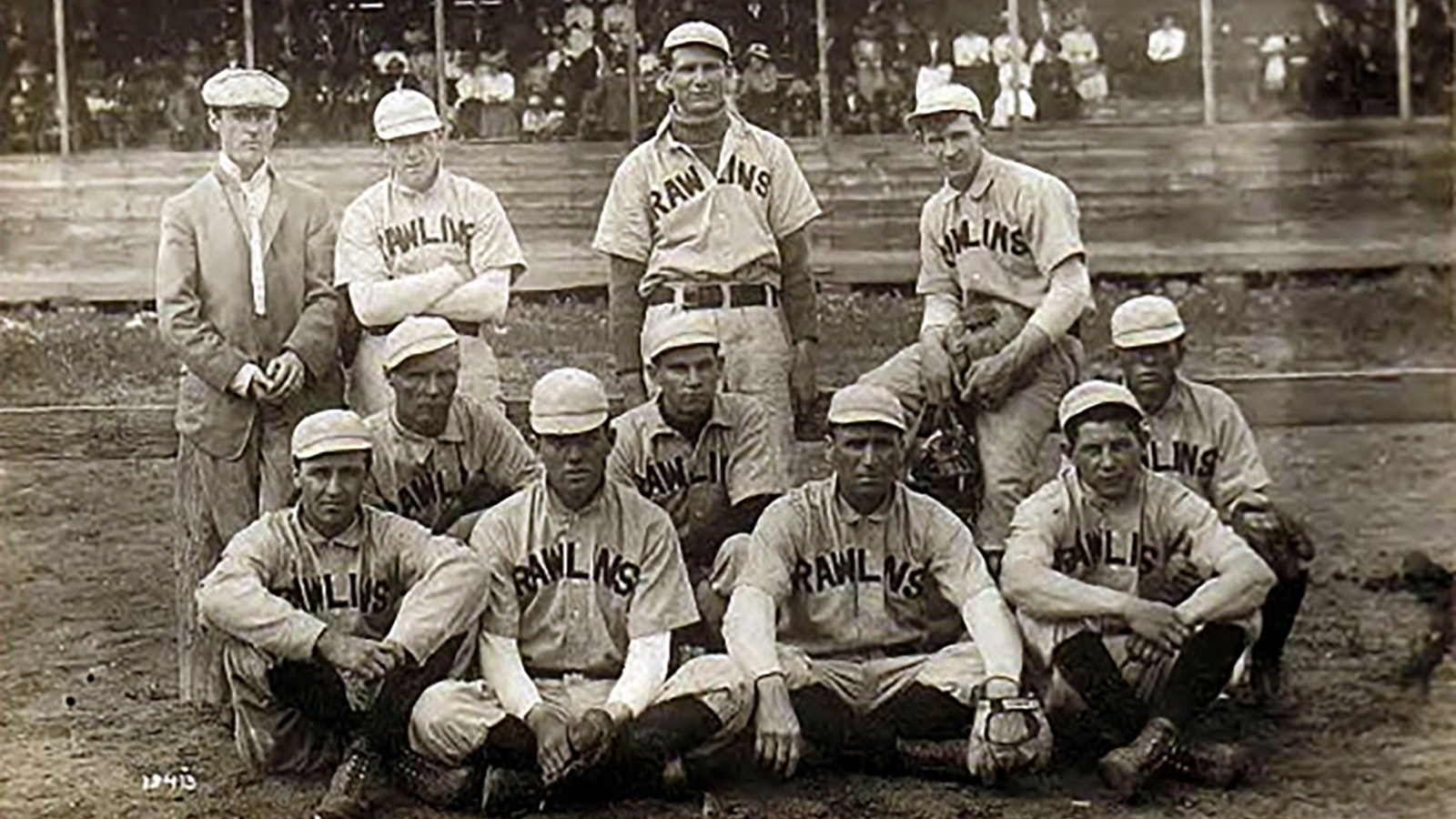 The Rawlins Juniors in 1911, which lost four times to the Wyoming State Penitentiary All-Stars.