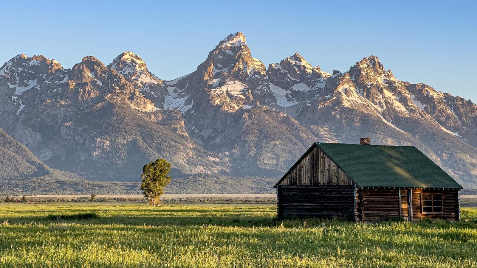 A view of the Grand Tetons by Kelly Minor.