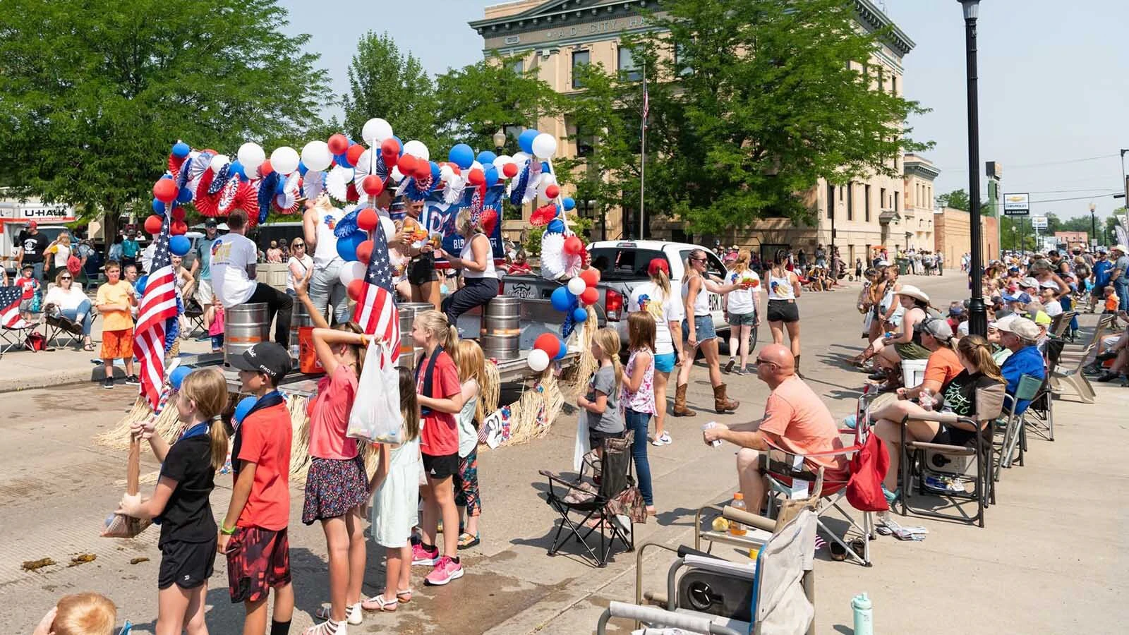 The WYO Rodeo Parade draws huge crowds to downtown Sheridan each year, as seen in this file photo.