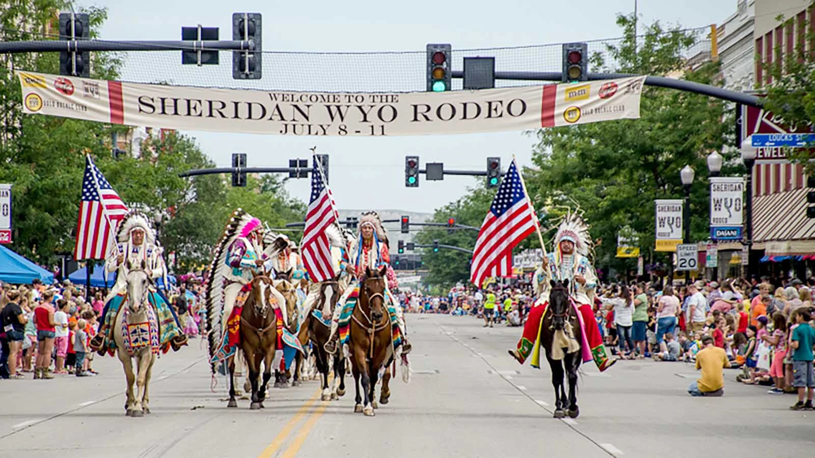 The WYO Rodeo Parade draws huge crowds to downtown Sheridan each year, as seen in this file photo.