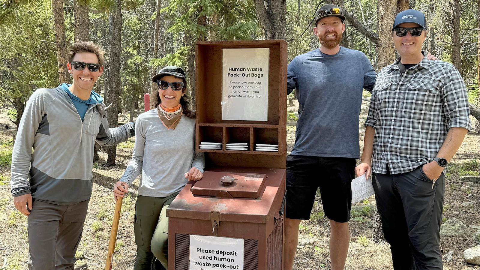 Colorado-based PACT Outdoors is looking at selling "WAG bags" at trailheads for backcountry users to haul out their waste.