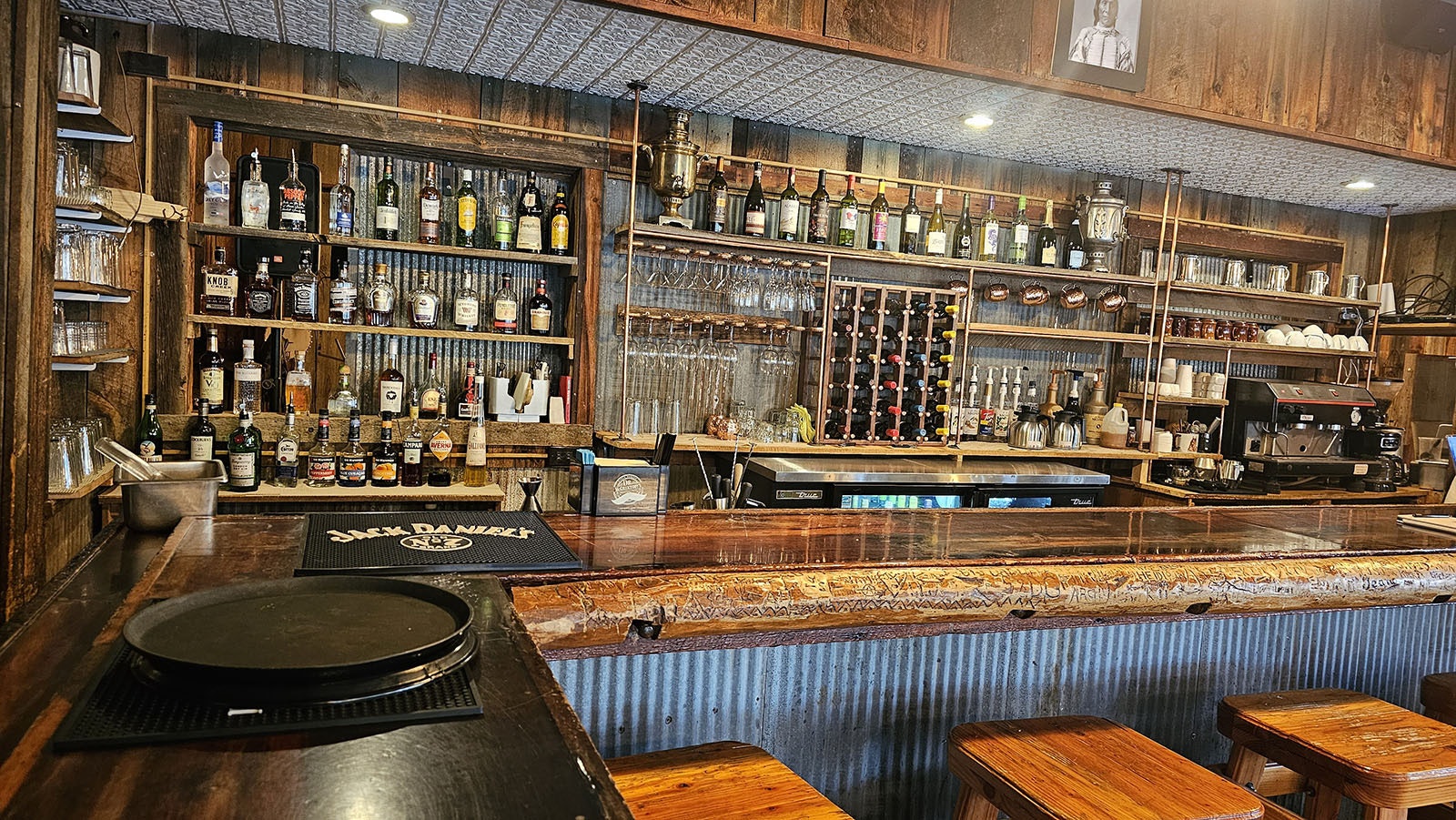 The bar at the Wagon Box Restaurant Tuesday afternoon was all but deserted. The restaurant's owner says slow traffic is what's forcing the historic Wagon Box to rethink its winter, and go to a new spring/summer business model.