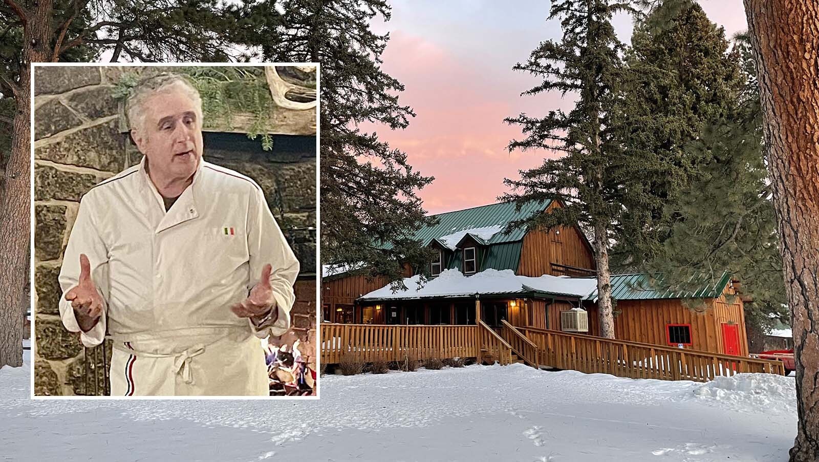 Chef Vincent Fiore was touring Wyoming filming for his new television series “Cookin With Cowboys” when he stumbled on the Wagon Box Inn in Story. Fiore will take the struggling restaurant over starting this month.