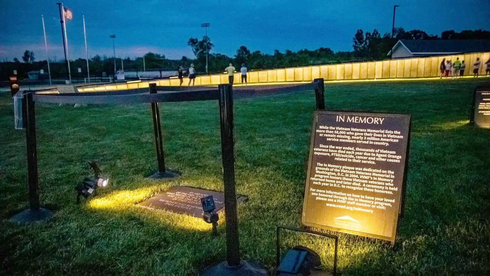 The Wall That Heals will be available 24 hours a day during its visit to Afton on July 9-12 at Star Valley Middle School.
