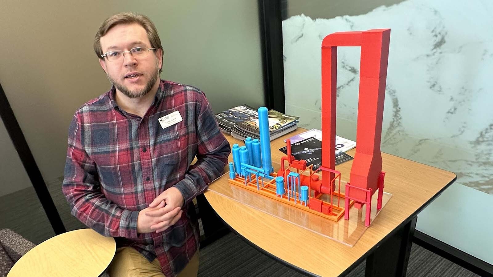 UW research scientist Charles Nye is part of the team developing technology to transform waste streams into clean-burning hydrogen fuel.